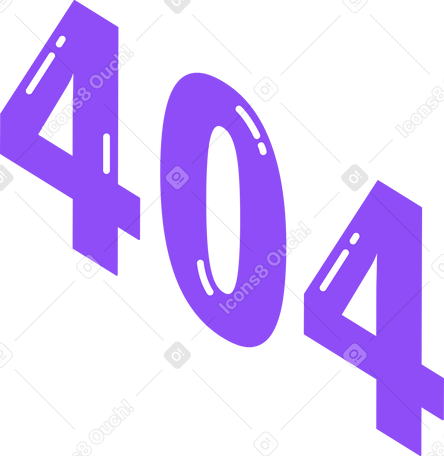 lettering 404 text PNG, SVG