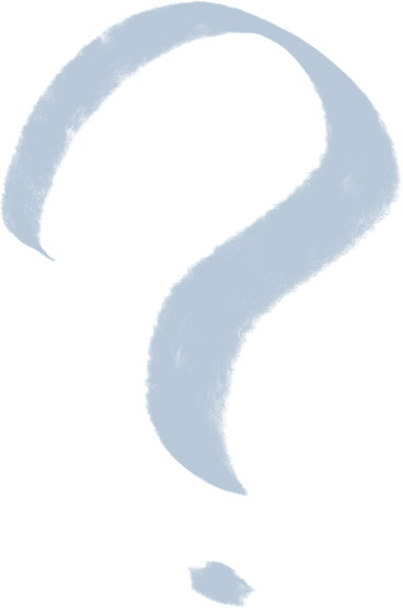 small blue question mark PNG, SVG
