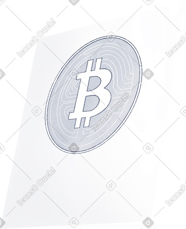 Screen with bitcoin PNG, SVG