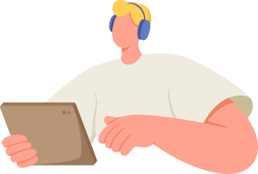student with laptop PNG, SVG