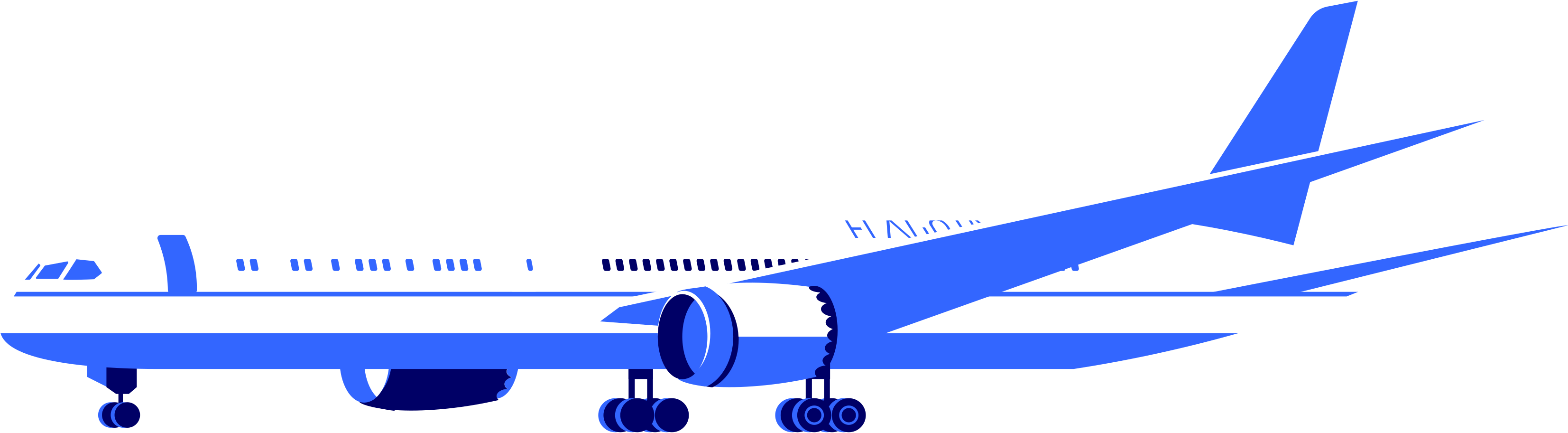 飛行機 のpngとsvgでのイラスト