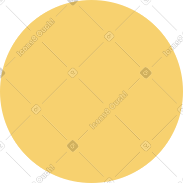 Yellow circle PNG, SVG