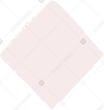 light pink rhombus Illustration in PNG, SVG