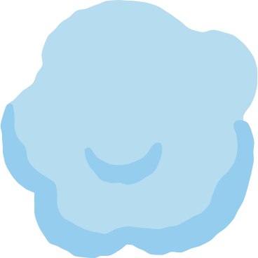 chubby cloud PNG, SVG