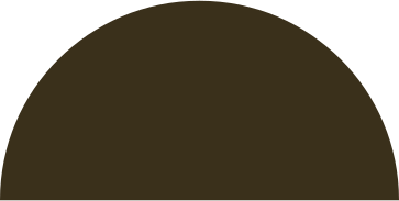Brown semicircle PNG, SVG