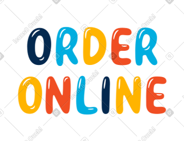 Order online PNG, SVG