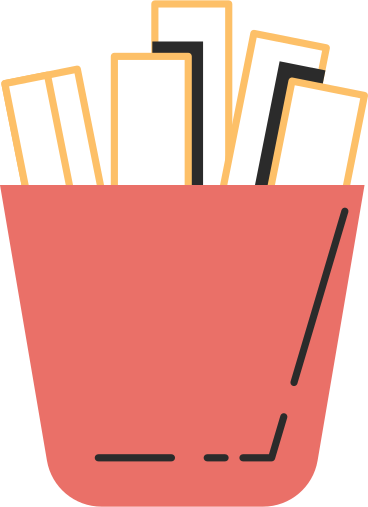 french fries PNG, SVG