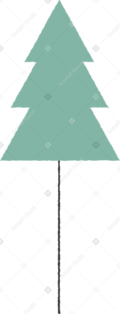 pine tree Illustration in PNG, SVG