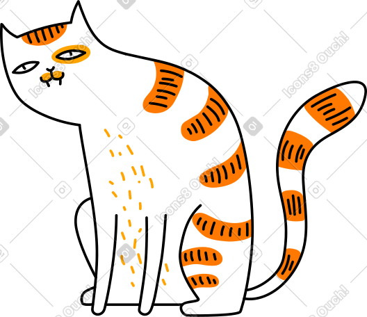 坐猫 PNG, SVG