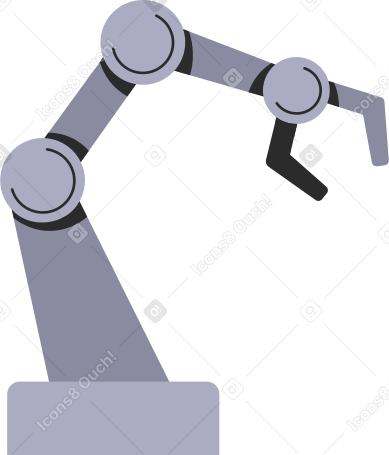 big robot arm PNG, SVG