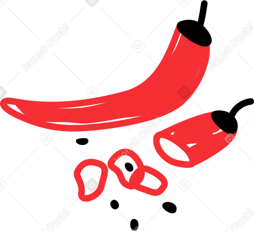 chilli pepper PNG, SVG
