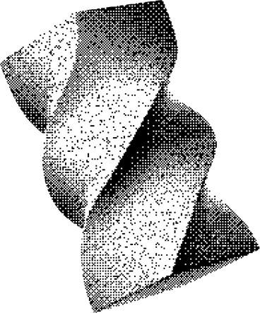 ねじれた直方体 PNG、SVG