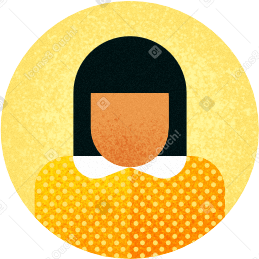 yellow user icon Illustration in PNG, SVG