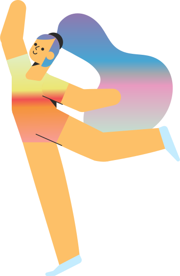 girl gymnast PNG, SVG