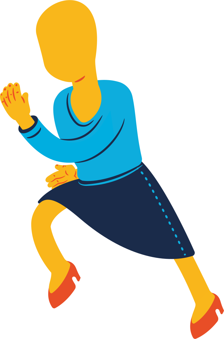 Download Running Woman Clipart Illustrations Images In Png And Svg