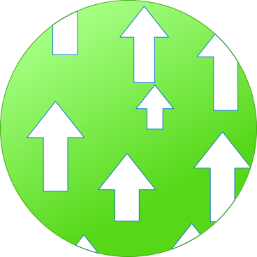 grüne pfeile PNG, SVG