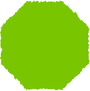 Octagon green PNG, SVG
