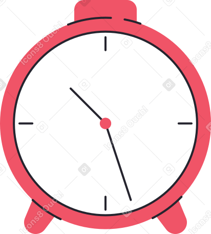 alarm clock PNG, SVG