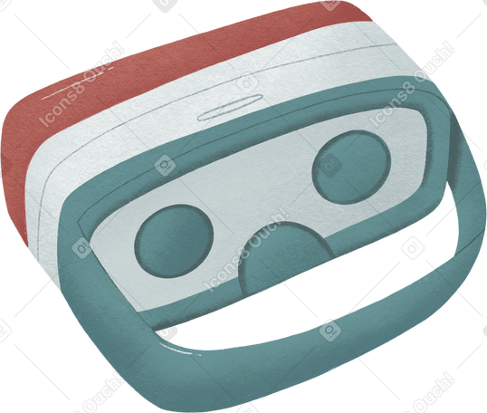virtual reality glasses Illustration in PNG, SVG