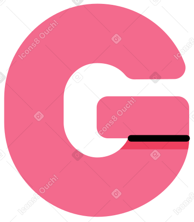 letter g juicy PNG, SVG