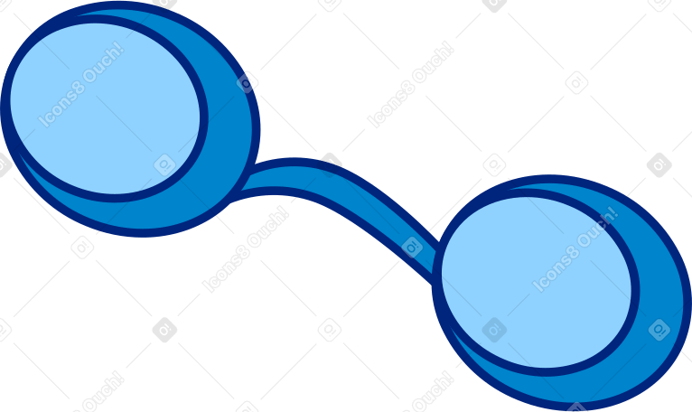 swimming goggles Illustration in PNG, SVG