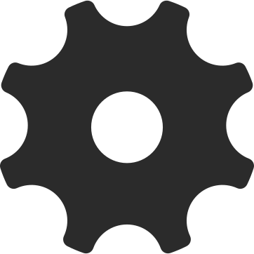 Gear shadow PNG, SVG