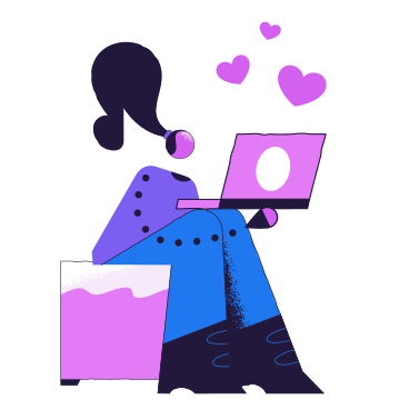 Amour virtuel PNG, SVG