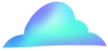 big blue cloud в PNG, SVG