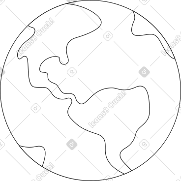 Big planet PNG, SVG