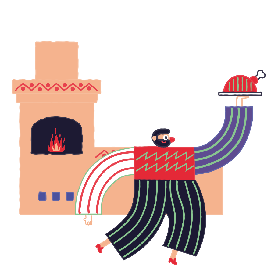 晩ごはん のpngとsvgでのイラスト
