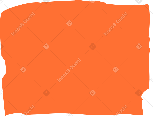 orange rectangle PNG, SVG