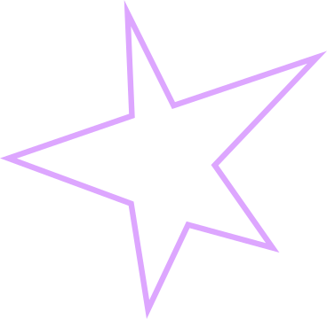 crooked star PNG, SVG