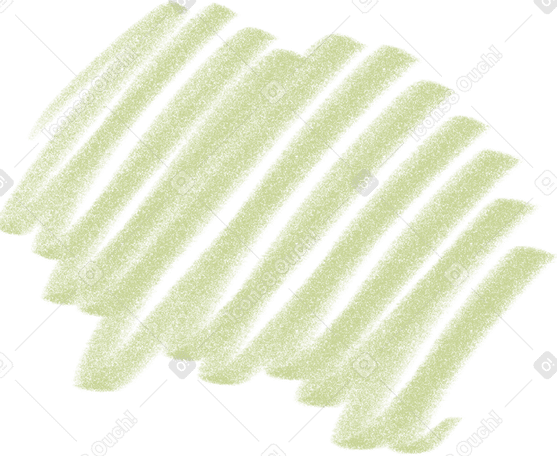 green pencil scribble Illustration in PNG, SVG