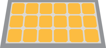 Panel solar PNG, SVG