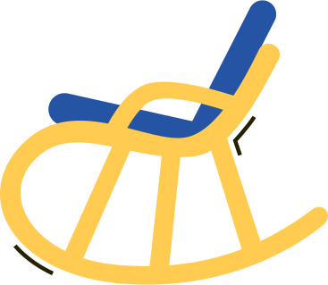 Rocking chair PNG, SVG