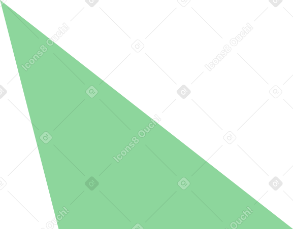 green triangle PNG, SVG