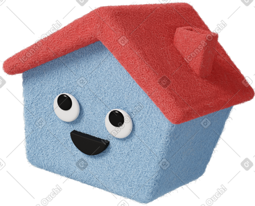 Cute house PNG, SVG