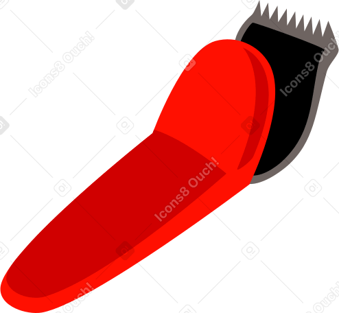 electric hair clipper Illustration in PNG, SVG