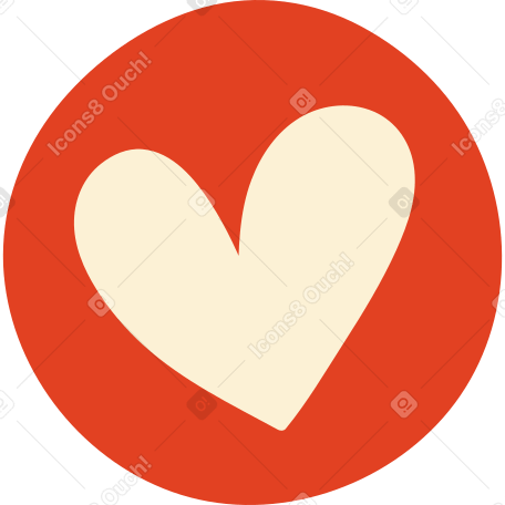 red like icon Illustration in PNG, SVG