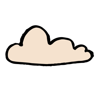 beige cloud PNG, SVG