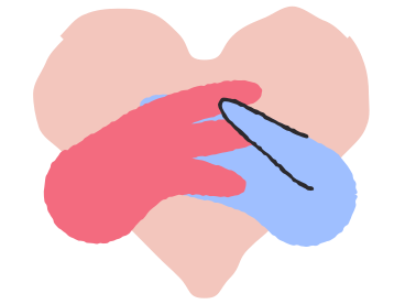 Love, romance and holding hands PNG, SVG