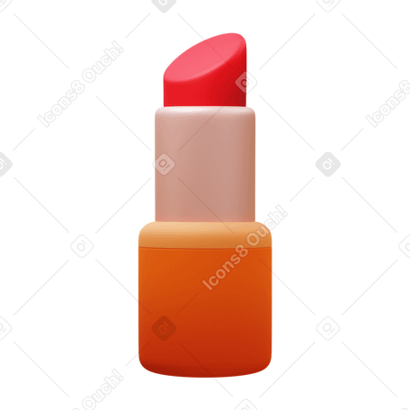 3D lipstick в PNG, SVG