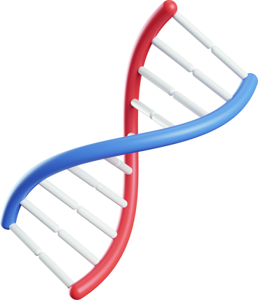 red and blue dna PNG, SVG