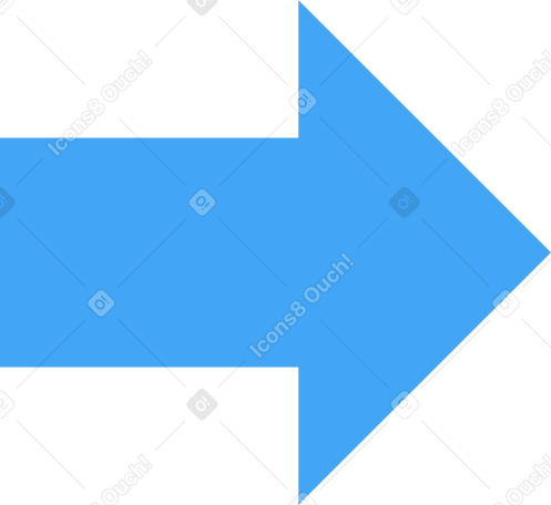 arrow blue PNG, SVG