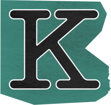 Collage capital letter k PNG, SVG