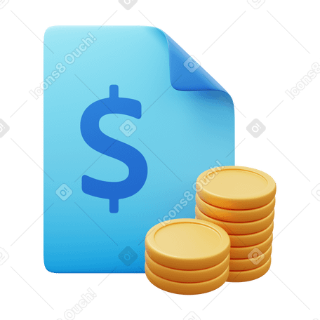 3D investment PNG, SVG