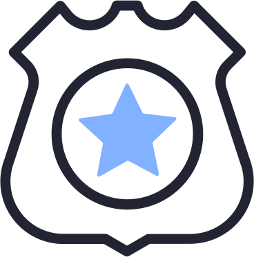 полицейский значок в PNG, SVG