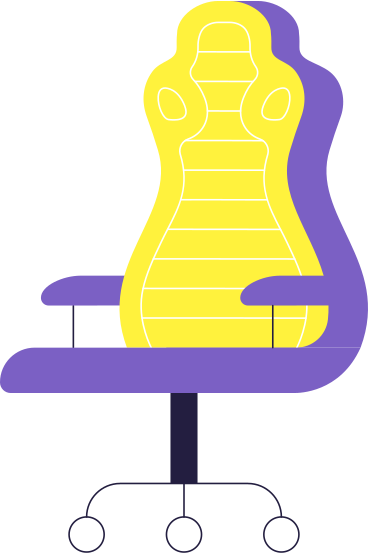 gamer chair PNG, SVG