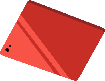 Rote tablette PNG, SVG