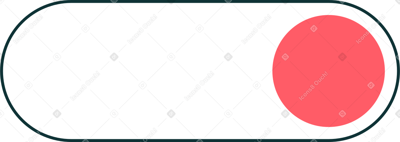 white and red slider PNG, SVG